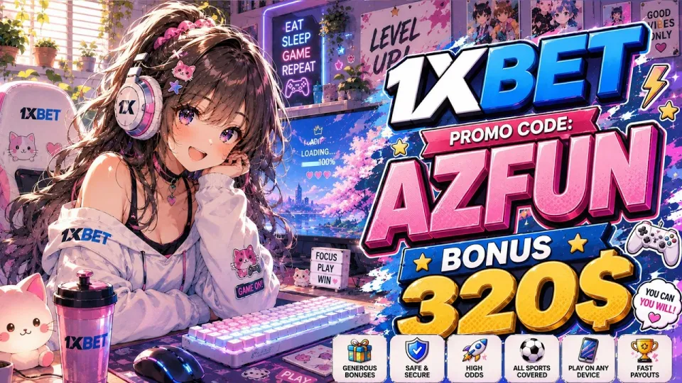 7 qadamda 1xbet promo kod olish va bonusdan foydalanish